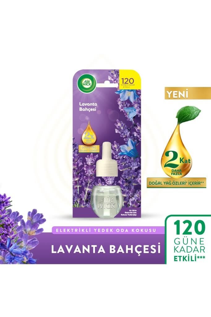 Air Wick Elektrikli Oda Kokusu Yedek Şişe Lavanta Bahçesi 19 ml