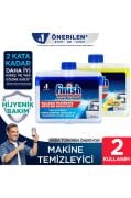 Finish Bulaşık Makinesi Temizleyici Koku Giderici Hijyenik Bakım Sıvısı 500 ml (250 ml x 2'li)