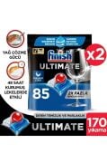 Finish Ultimate Hepsi Bir Arada 170 Kapsül Bulaşık Makinesi Deterjanı Tableti