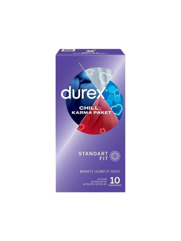 Durex Chill Prezervatif 10'lu