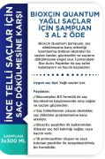 Bioxcin Quantum Yağlı Saçlar için Saç Dökülmesini Önleyici Şampuan 3 x 300 ML