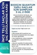 Bioxcin Quantum Yağlı Saçlar için Saç Dökülmesini Önleyici Şampuan 3 x 300 ML