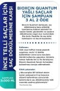 Bioxcin Quantum Yağlı Saçlar için Saç Dökülmesini Önleyici Şampuan 3 x 300 ML