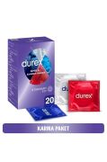 Durex Chill Karma Paket Prezervatif 20’li (Yok Ötesi Ekstra His x8, Yakın Hisset x8, Klasik x4)