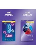 Durex Chill Karma Paket Prezervatif 20’li (Yok Ötesi Ekstra His x8, Yakın Hisset x8, Klasik x4)