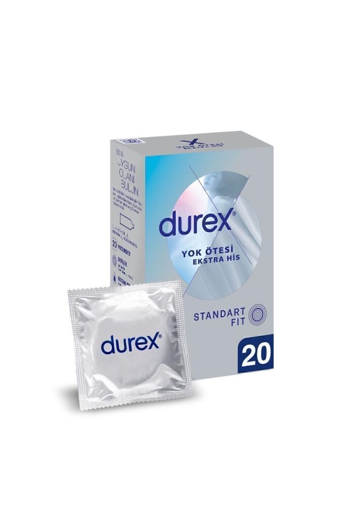 Durex Yok Ötesi Ekstra His Prezervatif 20'li