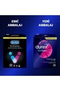 Durex Extreme Geciktiricili ve Tırtıklı Prezervatif 30'lu