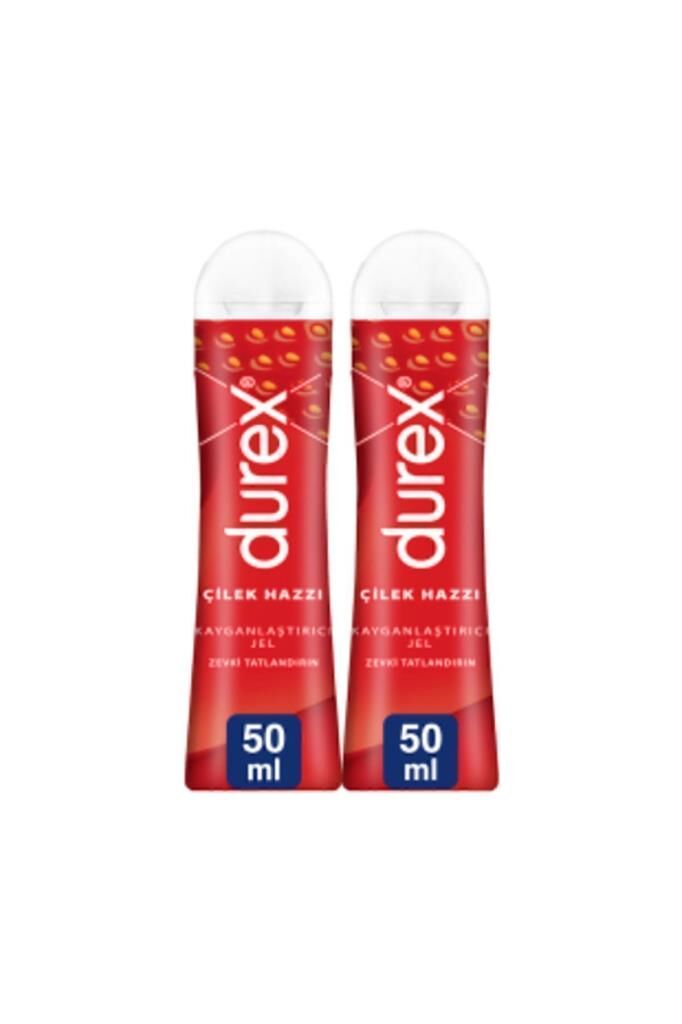Durex Play Çilek Hazzı Kayganlaştırıcı Jel 50 ml x2