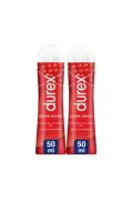 Durex Play Çilek Hazzı Kayganlaştırıcı Jel 50 ml x2