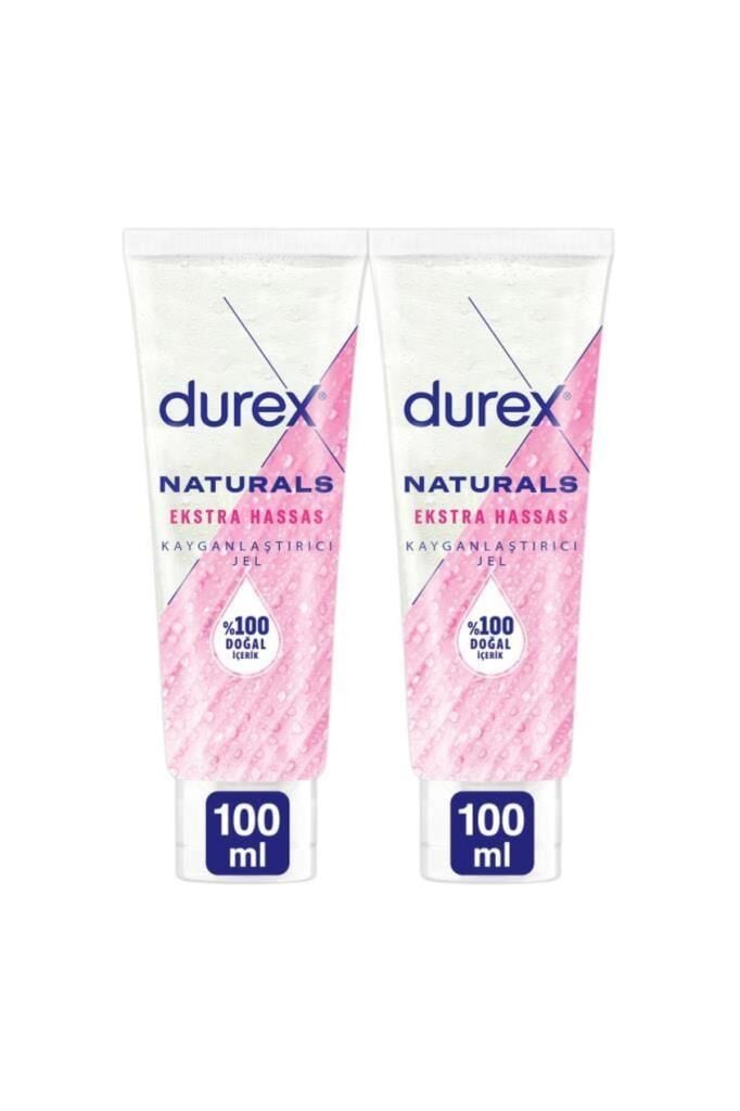 Durex Naturals Ekstra Hassas Doğaz Özlü Kayganlaştırıcı Jel 100 ml x2