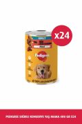 Pedigree Sığırlı Konserve Yaş Köpek Maması 24 X 400 G