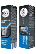 Veet Men Erkeklere Özel Tüy Dökücü Krem Hassas Ciltler 200ml + Normal Ciltler Tüy Dökücü Krem 200 ml