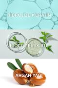 Bioxcin Keratin & Argan Onarıcı Saç Bakım Maskesi 225 ml - Yıpranmış Ve Hassas Saçlar Botoks Etkili