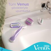 Gillette Venüs Breeze Kadın Tıraş Makinesi + 2 Adet Yedek Başlık