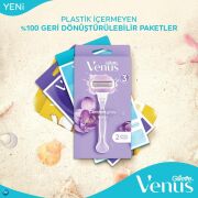 Gillette Venüs Breeze Kadın Tıraş Makinesi + 2 Adet Yedek Başlık