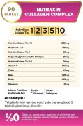 Nutraxin Collagen Beauty Complex 90 Tablet - Hidrolize Tip 1, 2, 3, 5, 10, Biotin, Zinc, Bakır, Hya, Selenyum