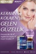 Nutraxin Keratin Formula Hair Nails Skin Takviye Edici Gıda 60 Tablet Saç ve Tırnak Vitamini