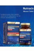 Nutraxin Multivitamin Mineral Immune Complex 60 Tbl - Magnezyum, C, D, Zinc, Demir, B12, Kolin, İyot