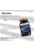 Nutraxin Multivitamin Mineral Immune Complex 60 Tbl - Magnezyum, C, D, Zinc, Demir, B12, Kolin, İyot