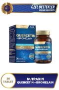 Nutraxin Quercetin Bromelain 30 Tablet - Kuersetin, Bromelain, Çörek Otu, C Vitamini, Isırgan Otu