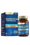 Nutraxin Quercetin Bromelain 30 Tablet - Kuersetin, Bromelain, Çörek Otu, C Vitamini, Isırgan Otu
