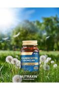 Nutraxin Quercetin Bromelain 30 Tablet - Kuersetin, Bromelain, Çörek Otu, C Vitamini, Isırgan Otu