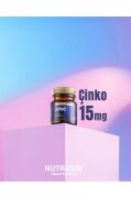 Nutraxin Zinc Sulphate - Çinko Takviyesi 15 Mg 100 Tablet