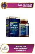 Nutraxin Saw Palmetto Formula 60 Tablet - Cüce Palmiye, Isırgan Otu, Yeşil Çay, Likopen, Çinko, Selenyum