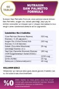 Nutraxin Saw Palmetto Formula 60 Tablet - Cüce Palmiye, Isırgan Otu, Yeşil Çay, Likopen, Çinko, Selenyum