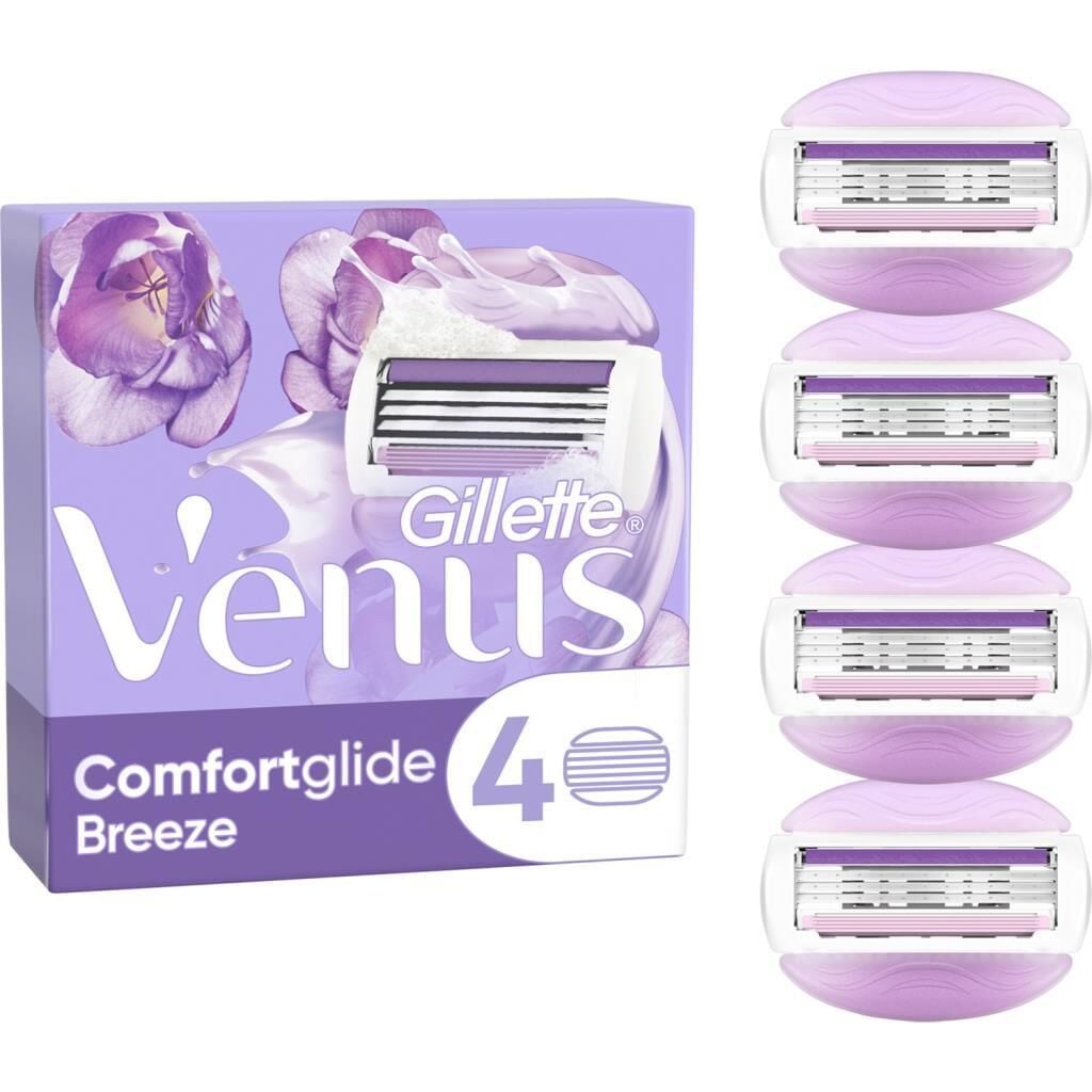 Gillette Venus Breeze 4'lü Yedek Kadın Tıraş Bıçağı