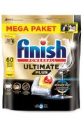 Finish Ultimate Plus Bulaşık Makinesi Deterjanı Kapsül Tablet Limon 60 Adet