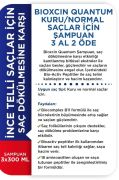 Bioxcin Quantum Kuru/Normal Saçlar için Saç Dökülmesini Önleyici Şampuan 3 x 300 ML