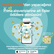 Prima Bebek Bezi Aktif Bebek 3 Beden 312 Adet 2 Aylık Fırsat Paketi