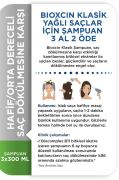 Bioxcin Klasik Yağlı Saçlar için Saç Dökülmesine Karşı Bitkisel Şampuan 3 x 300 ML