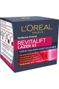 L'Oreal Paris Revitalift Lazer X3 Yoğun Yaşlanma Karşıtı Gündüz Bakım Kremi Gece Bakım Kremi 50 ml