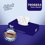 Selpak Professional Premium Kutu Mendil 18 x 21 Cm 50 Yaprak x 24 Paket