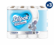 Selpak Professional Touch Tuvalet Kağıdı 24'lü x 3 Paket