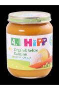 Hipp Organik Kavanoz Mama Sebze Karışımı 125 G - 6'lı Paket