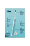 Oral-B Pro Series 1 Ikili Paket, Siyah Ve Mavi Elektrikli Diş Fırçaları, 2 Diş Fırçası Başlığı
