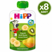 Hipp Organik Kivili Muzlu Armut Püresi 100 G 8'li Paket