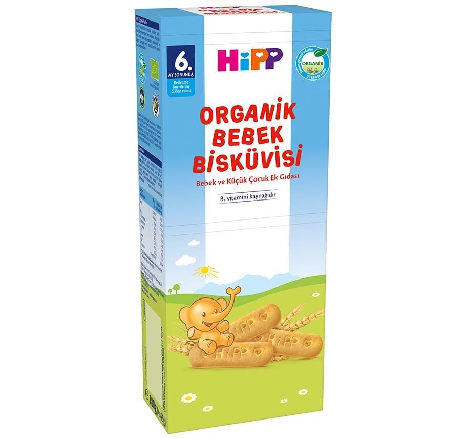 Hipp Organik Bebek Bisküvisi 180 G