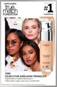 L'Oreal Paris True Match Bakım Yapan Fondöten 2R ROSE VANILLA