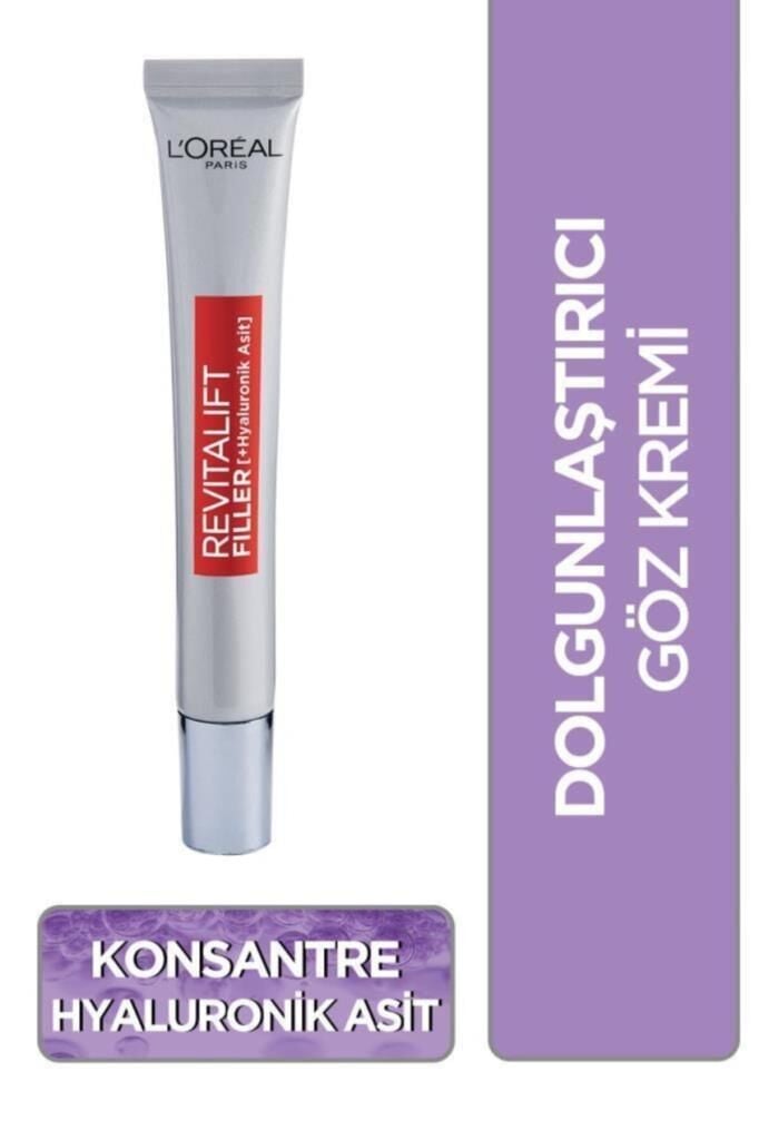 L'Oreal Paris Revitalift Filler Dolgunlaştırıcı Yaşlanma Karşıtı Göz Bakım Kremi 15ml