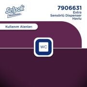 Selpak Professional Extra Sensörlü Havlu, 21 cm, 135 Metre