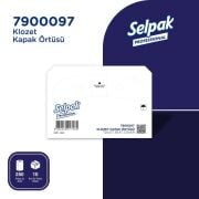 Selpak Professional Premium Klozet Kapak Örtüsü 250 Yaprak 10 Paket