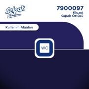Selpak Professional Premium Klozet Kapak Örtüsü 250 Yaprak 10 Paket