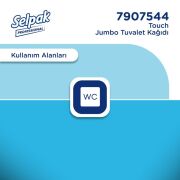 Selpak Professional Extra Jumbo Tuvalet Kağıdı 12'li 150 Metre