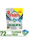 Fairy Platinum Fresh Bulaşık Makinesi Kapsülü 72 Yıkama