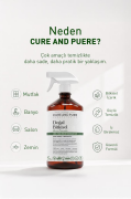 Cure and Pure Doğal Bitkisel Çok Amaçlı Temizleyici 975 ml (Konsantre Leke ve Yağ Temizleyici)