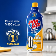 Porçöz Pas ve Kireç Çözücü 1000 ml